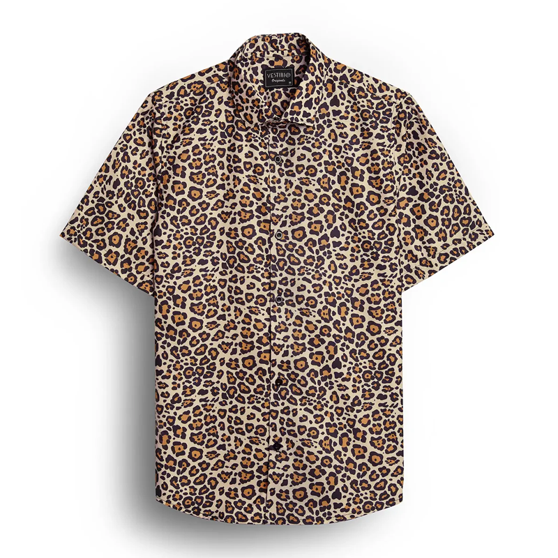Cheetah Printed Shirt
