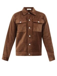 Sefr-Eric-Cotton-corduroy-Jacket-Mens-Brown